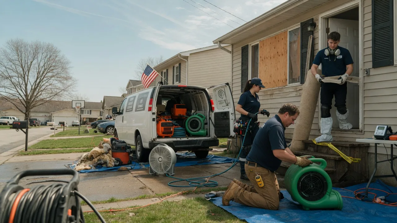 Water Damage Restoration in Swanville, MN near me